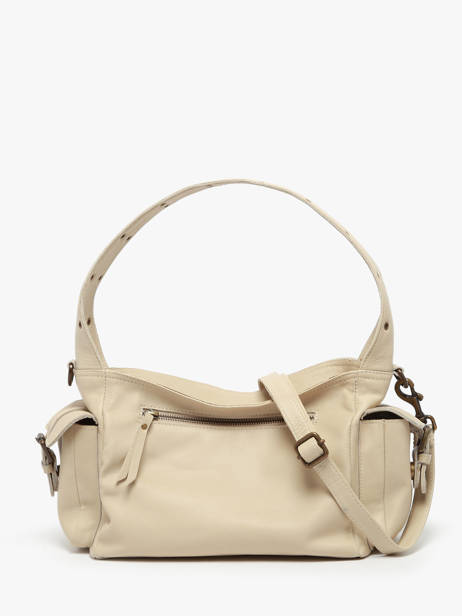 Sac Porté épaule Cargo Cuir Basilic pepper Beige cargo BCAR05 vue secondaire 4