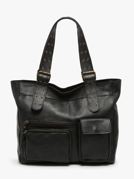 Sac Ã  Main Cargo Cuir Basilic pepper Noir cargo BCAR07
