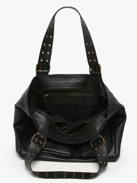 Sac Ã  Main Cargo Cuir Basilic pepper Noir cargo BCAR07 vue secondaire 3