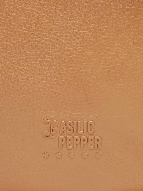 Sac PortÃ© Ã©paule A4 Cow Cuir Basilic pepper Marron cow BCOW78 vue secondaire 5