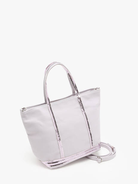 Petit Cabas ZippÃ© Paillettes Vanessa bruno Violet cabas 1V40435 vue secondaire 2