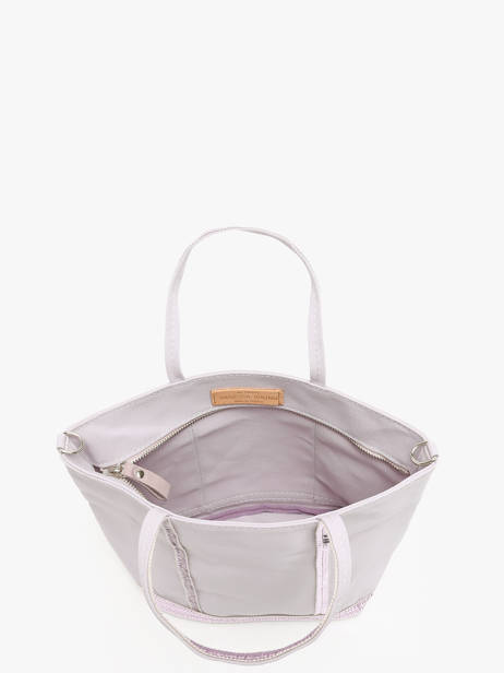Petit Cabas ZippÃ© Paillettes Vanessa bruno Violet cabas 1V40435 vue secondaire 3