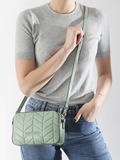 Sac Bandoulière Petal Re Valentino Vert petal re VBS8PA15 vue secondaire 1