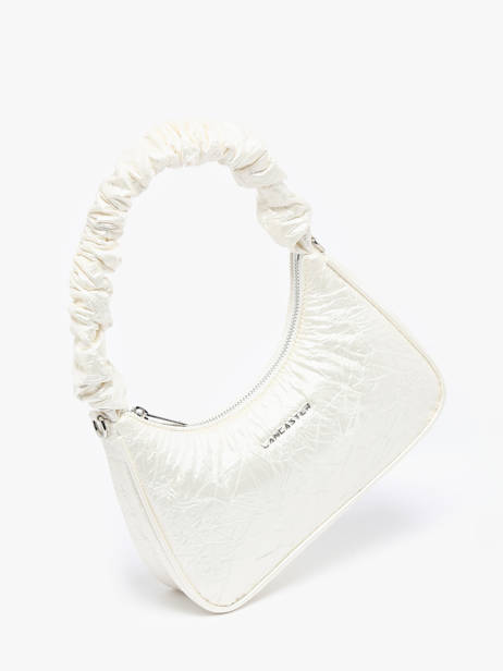 Sac Porté épaule Chouchou Nacre Polyester Lancaster Blanc chouchou nacre 40 vue secondaire 2
