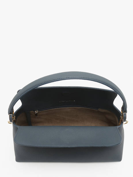 Sac Porté épaule Freesia Cuir Nathan baume Bleu eden 4 vue secondaire 3