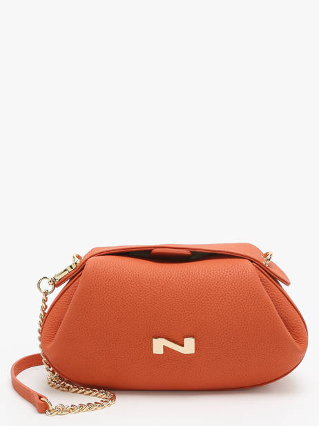 Sac Bandoulière Nymphea Cuir Nathan baume Orange nymphea 2