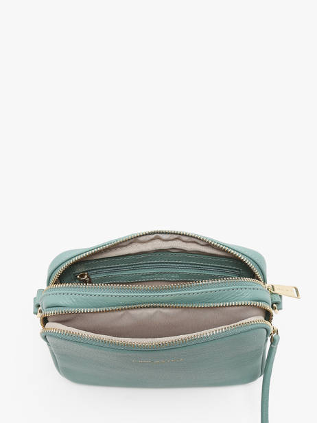 Sac BandouliÃ¨re Dune Cuir Lancaster Vert dune 529-20 vue secondaire 3