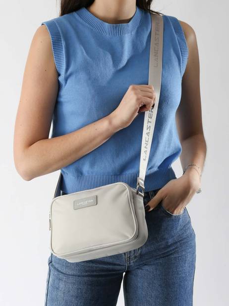 Sac BandouliÃ¨re Basic Vita Lancaster Gris basic vita 76 vue secondaire 1