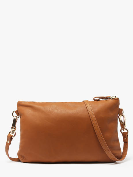 Sac BandouliÃ¨re Vicky Cuir Nat et nin Marron vintage VICKY vue secondaire 4