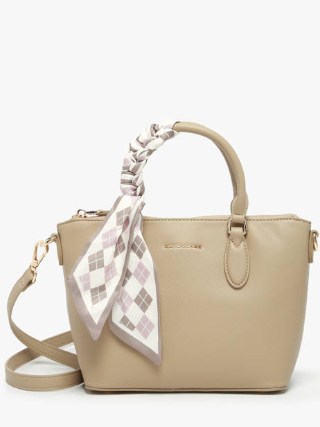Sac Porté Main Saffiano David jones Marron saffiano CM7347