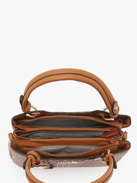 Sac BandouliÃ¨re Gold Miniprix Marron gold M9354 vue secondaire 2