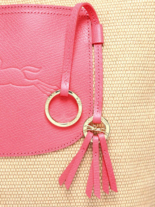 Longchamp Le panier pliage Besaces Rose