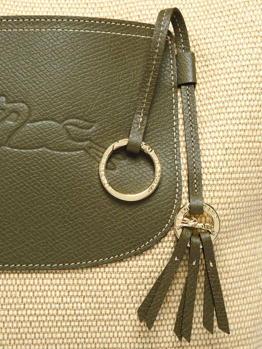 Longchamp Le panier pliage Besaces Vert