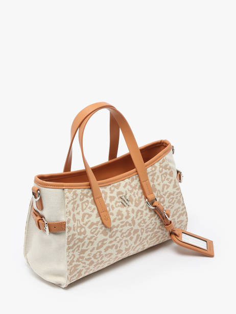 Sac PortÃ© Main Leopard Polyester Vanessa wu Marron leopard MA0132M vue secondaire 2