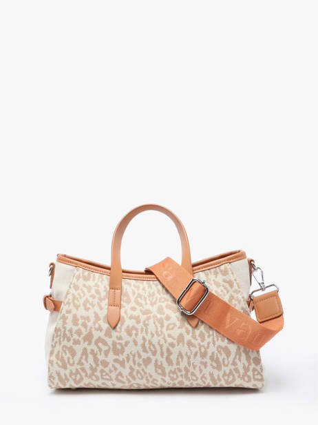 Sac PortÃ© Main Leopard Polyester Vanessa wu Marron leopard MA0132M vue secondaire 4