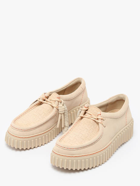 Chaussures Derbies Torhill Bee Clarks Beige women 26181191 vue secondaire 2