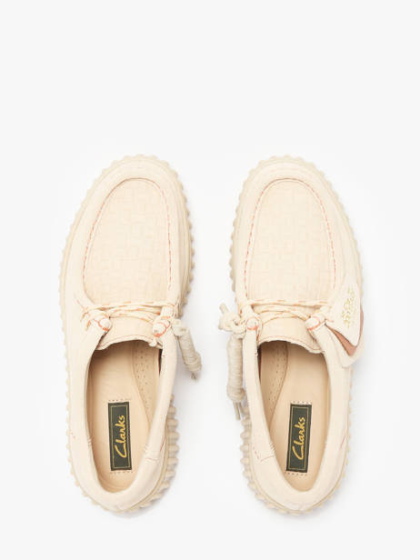 Chaussures Derbies Torhill Bee Clarks Beige women 26181191 vue secondaire 4