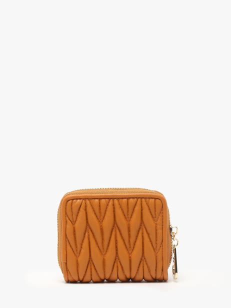 Portefeuille Compact Isabelle Laurent david Marron ld wallets 7 vue secondaire 2