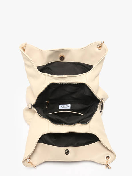 Sac PortÃ© Ã©paule Plum Torrow Beige plum TPLU02 vue secondaire 3