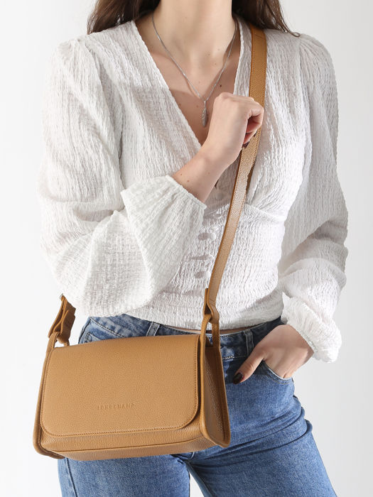 Longchamp Le foulonnÃ© Sacs portÃ© travers Marron