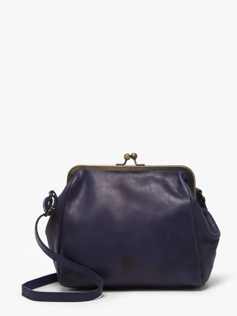 Sac Bandoulière Heritage Cuir Biba Rouge heritage BT22