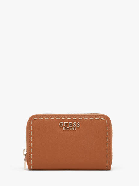 Portefeuille Guess Marron nastra BG963714
