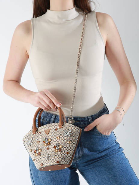 Sac Ã  Main Beauvoir Guess Marron beauvoir WE952875 vue secondaire 1