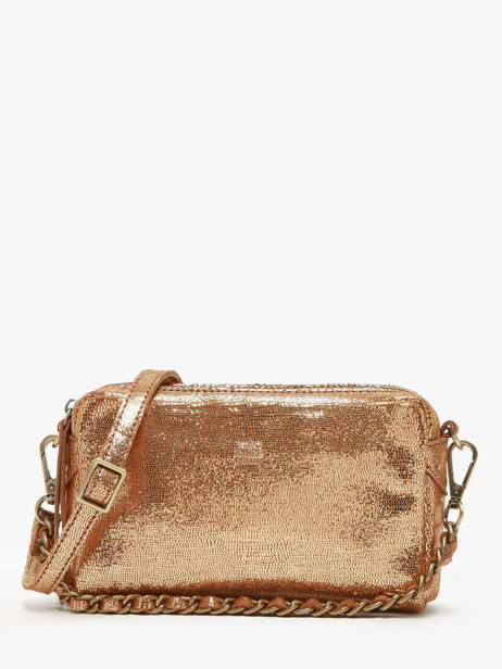 Sac BandouliÃ¨re Vintage Cuir Mila louise Marron vintage 2367XSRX