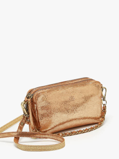 Sac BandouliÃ¨re Vintage Cuir Mila louise Marron vintage 2367XSRX vue secondaire 2