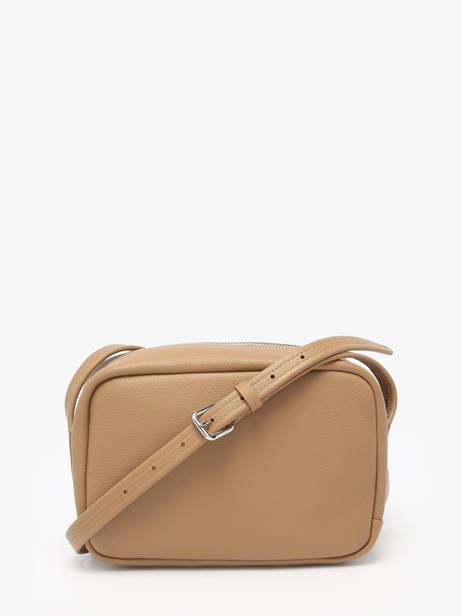 Sac BandouliÃ¨re City Court Cuir Lacoste Beige city court NF4506IE vue secondaire 4