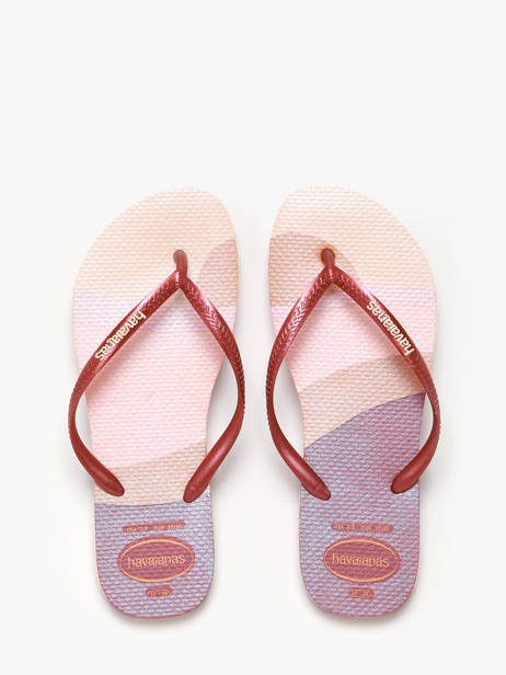 Tongs Slim Palette Glow Havaianas Rose women 4145766F