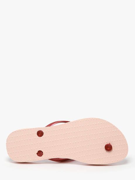 Tongs Slim Palette Glow Havaianas Rose women 4145766F vue secondaire 4