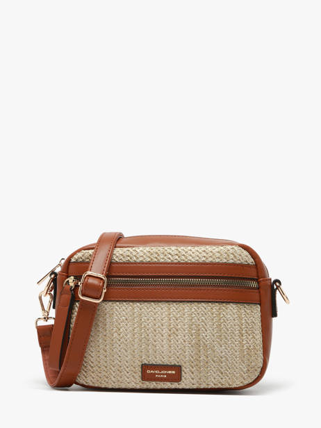 Sac Bandoulière St Tropez David jones Marron st tropez CM7538