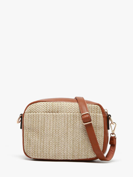 Sac Bandoulière St Tropez David jones Marron st tropez CM7538 vue secondaire 4