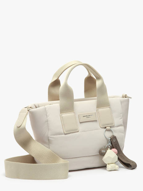 Sac Bandoulière Plum Polyester David jones Beige plum CM7478 vue secondaire 2
