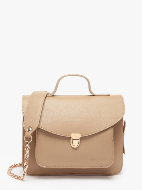 Sac BandouliÃ¨re La Suite Cuir Paul marius Beige la suite GEOR2SUI