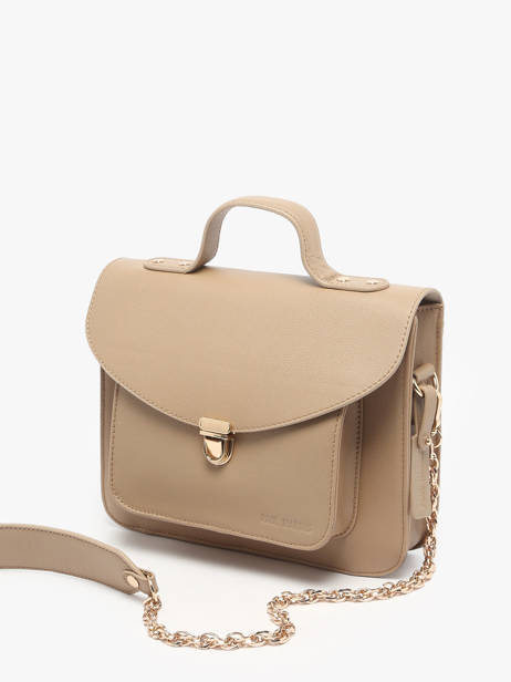 Sac BandouliÃ¨re La Suite Cuir Paul marius Beige la suite GEOR2SUI vue secondaire 2