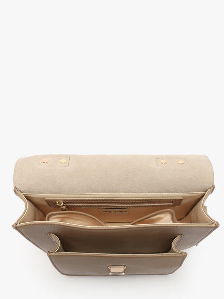 Sac BandouliÃ¨re La Suite Cuir Paul marius Beige la suite GEOR2SUI vue secondaire 3