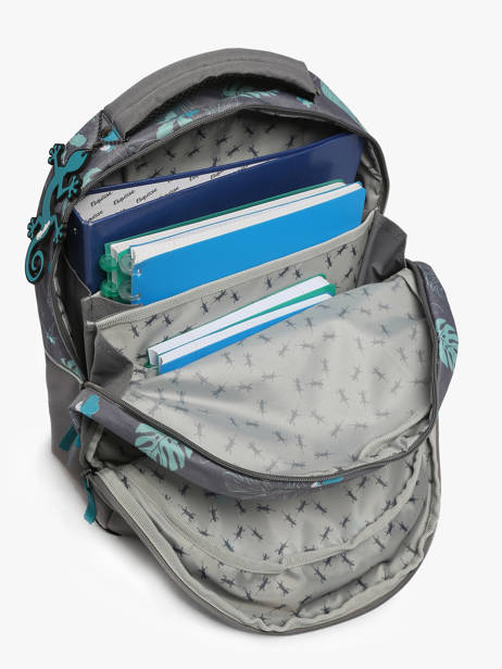 Sac à Dos 2 Compartiments Cameleon Gris actual PBBASD39 vue secondaire 3