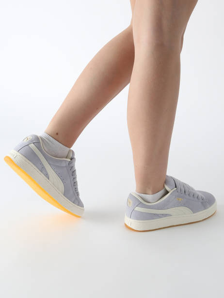 Sneakers En Cuir Puma Violet women 39520562 vue secondaire 1