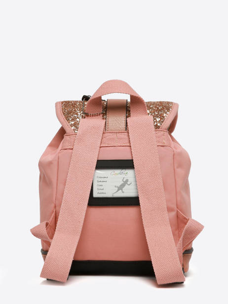 Sac à Dos 1 Compartiment Cameleon Rose vintage fantasy SD25 vue secondaire 5