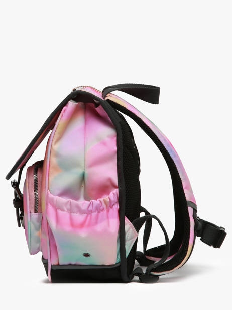 Sac à Dos 1 Compartiment Cameleon Rose vintage fantasy SD30 vue secondaire 2