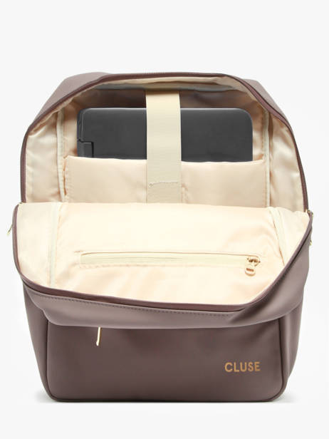Sac Ã  Dos Cluse Marron backpack CX044 vue secondaire 2