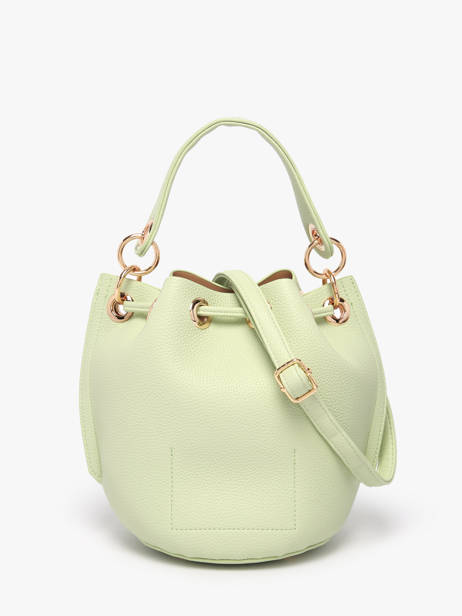 Sac Porté Main Grained Miniprix Vert grained KL62050 vue secondaire 3