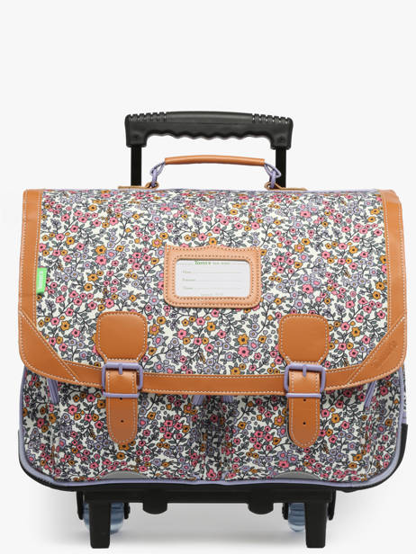 Cartable Ã  Roulettes 2 Compartiments Tann's Multicolore les fantaisies f 43263
