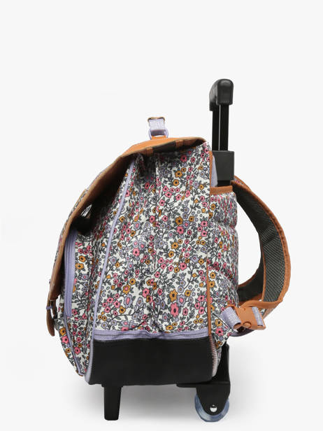 Cartable Ã  Roulettes 2 Compartiments Tann's Multicolore les fantaisies f 43263 vue secondaire 2