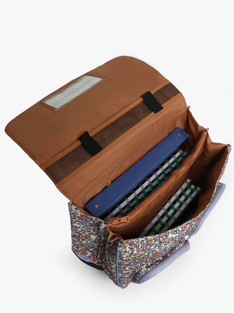 Cartable Ã  Roulettes 2 Compartiments Tann's Multicolore les fantaisies f 43263 vue secondaire 3
