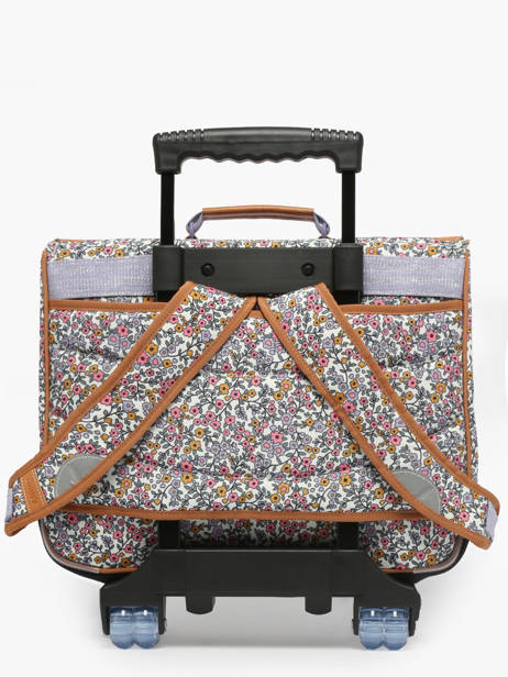 Cartable Ã  Roulettes 2 Compartiments Tann's Multicolore les fantaisies f 43263 vue secondaire 4