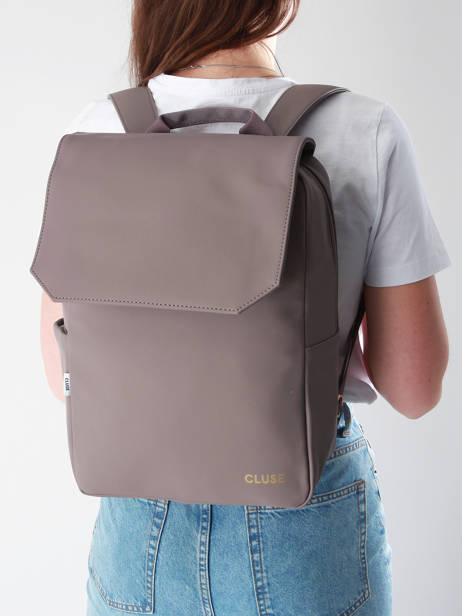 Sac Ã  Dos Cluse Marron backpack CX044 vue secondaire 1