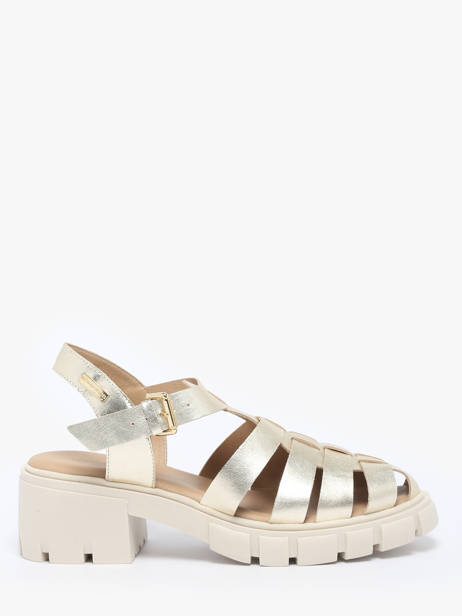 Sandales Bayla En Cuir Les tropeziennes Or women BAYLA